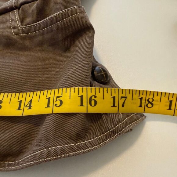 Nori Women’s Brown Cotton Peplum Style Blazer Size M - Picture 9 of 14